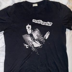 Black Saint Laurent Tee